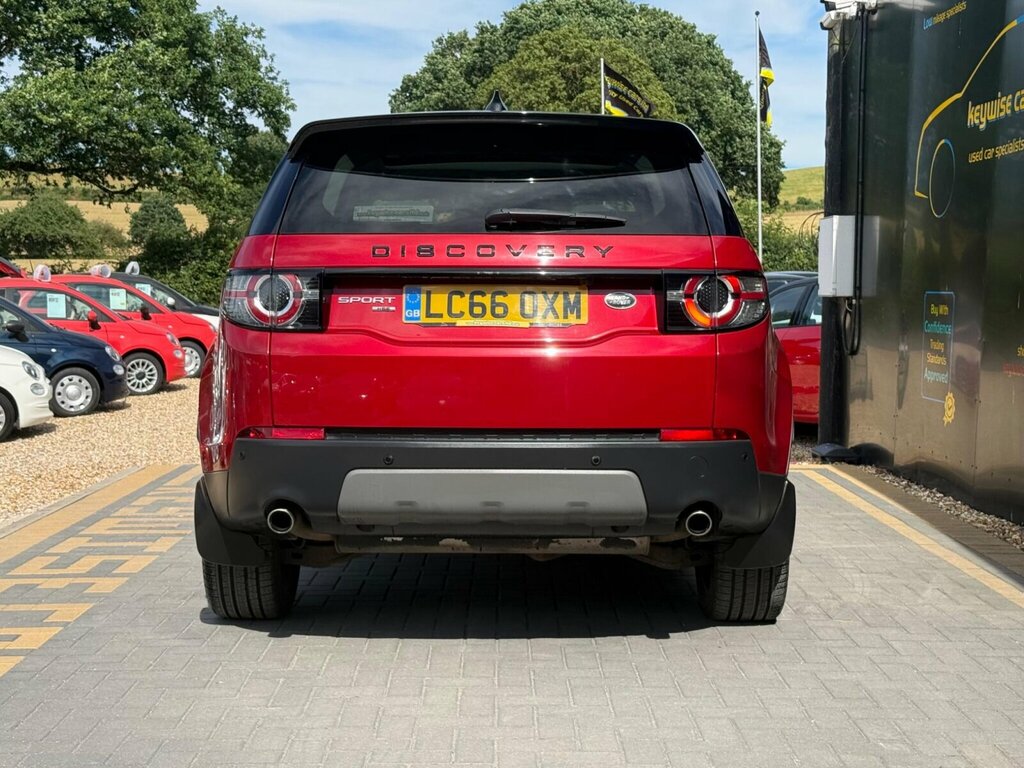 Land Rover Discovery Sport 2.0 Td4 Hse Black 4Wd Euro 6 Ss Red #4