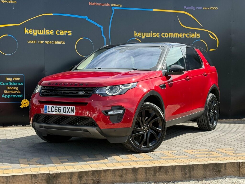 Land Rover Discovery Sport 2.0 Td4 Hse Black 4Wd Euro 6 Ss Red