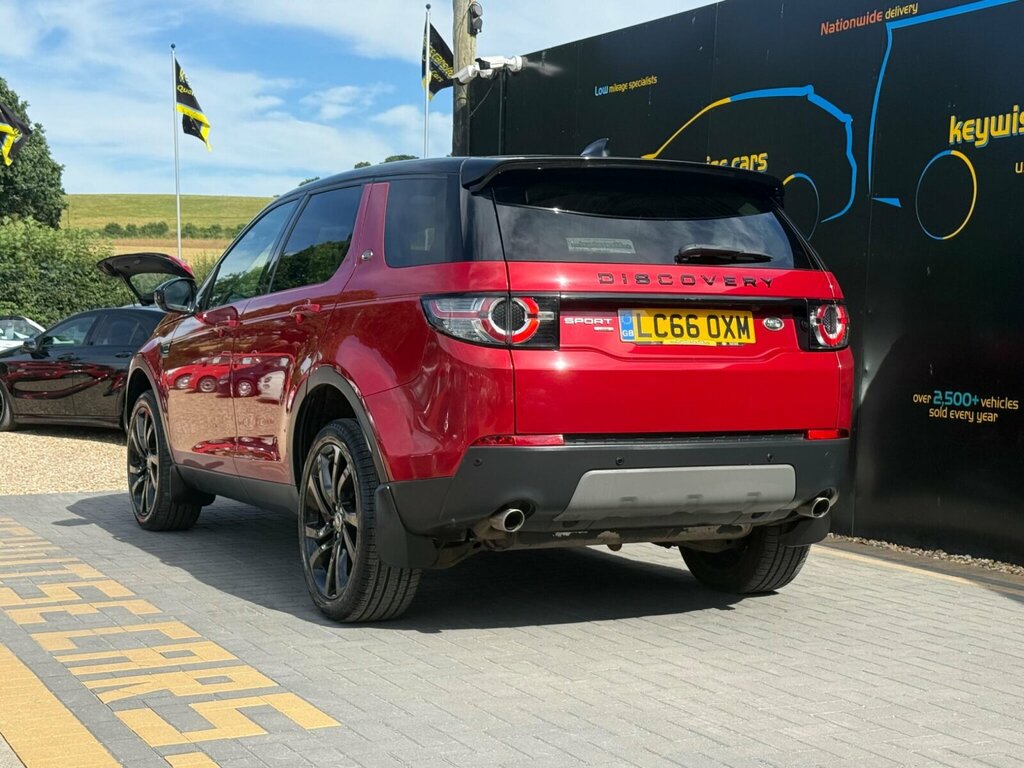 Land Rover Discovery Sport 2.0 Td4 Hse Black 4Wd Euro 6 Ss Red #3
