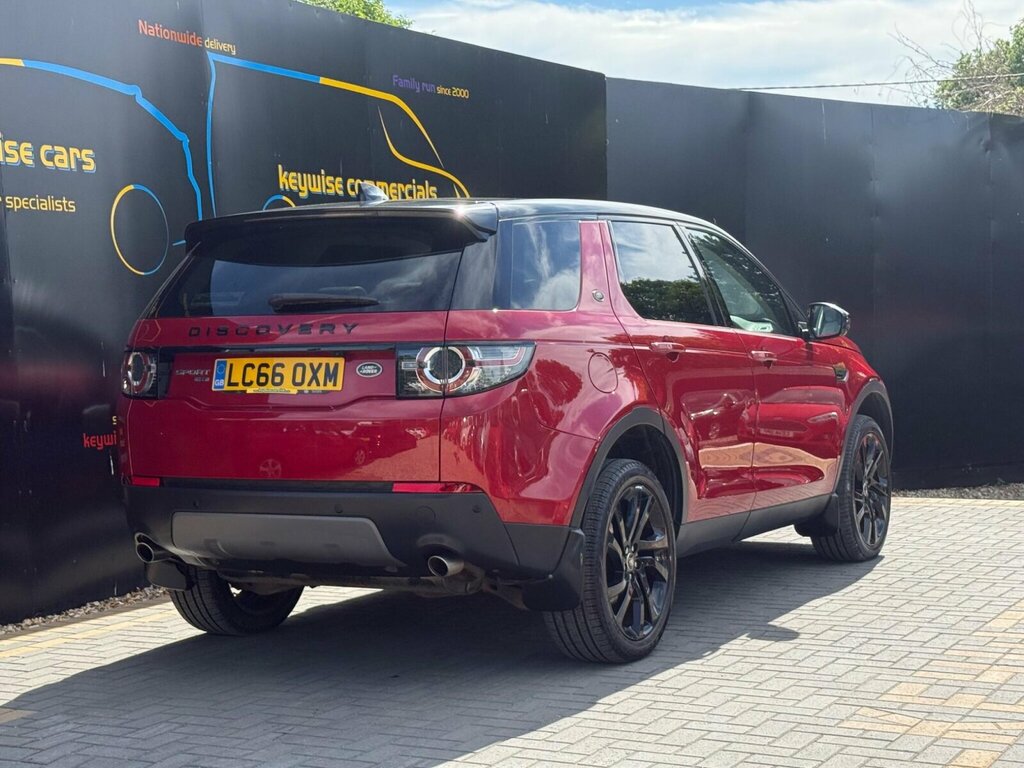 Land Rover Discovery Sport 2.0 Td4 Hse Black 4Wd Euro 6 Ss Red #5