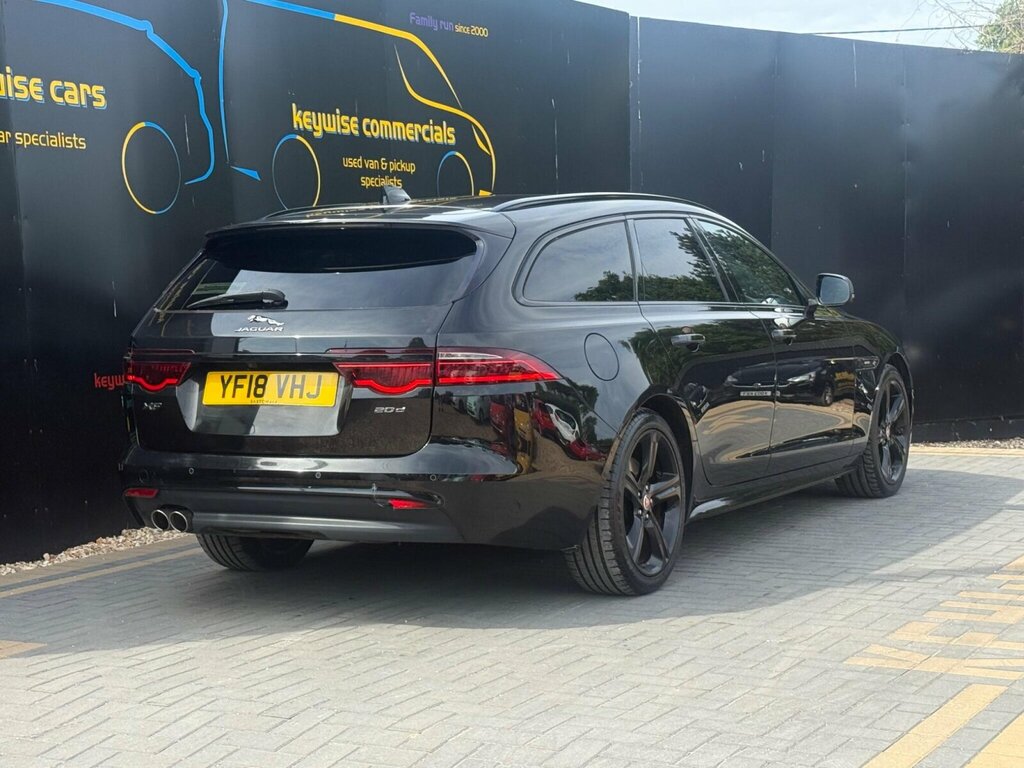 Jaguar XF 2.0D R-sport Sportbrake Euro 6 Ss Black #5