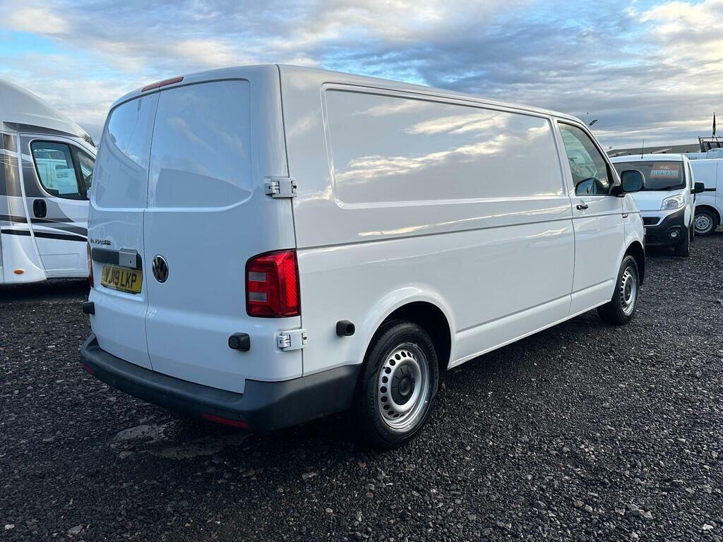 Volkswagen Transporter 2.0 Tdi T32 Bluemotion Tech Highline Crew Van Dsg Black #7