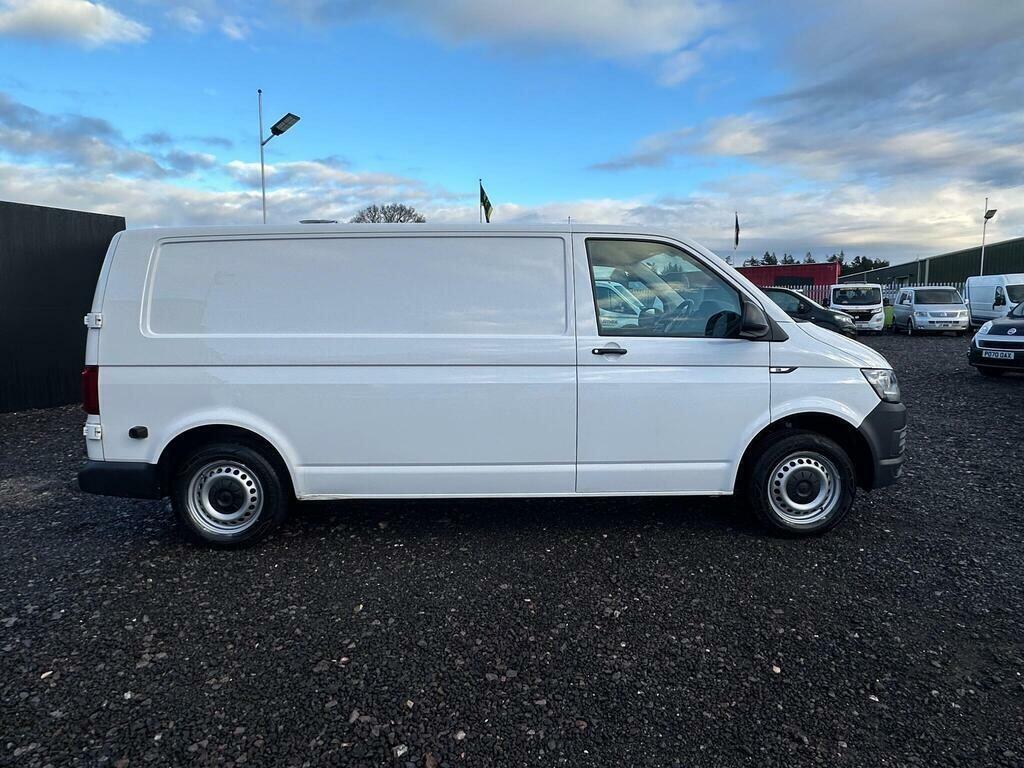Volkswagen Transporter 2.0 Tdi T32 Bluemotion Tech Highline Crew Van Dsg Black #8