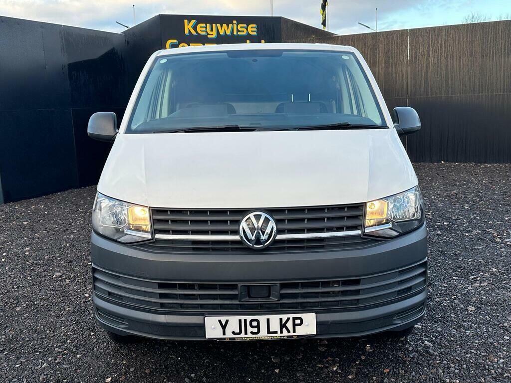 Volkswagen Transporter 2.0 Tdi T32 Bluemotion Tech Highline Crew Van Dsg Black #10