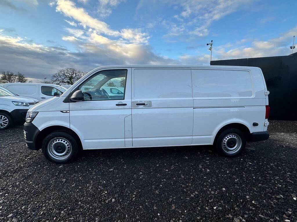 Volkswagen Transporter 2.0 Tdi T30 Bluemotion Tech Startline Fwd Lwb Euro White #4