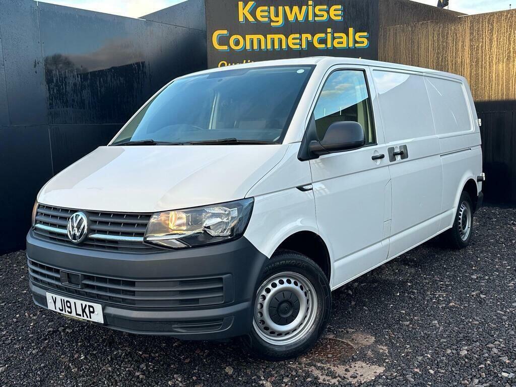 Volkswagen Transporter 2.0 Tdi T30 Bluemotion Tech Startline Fwd Lwb Euro White #2