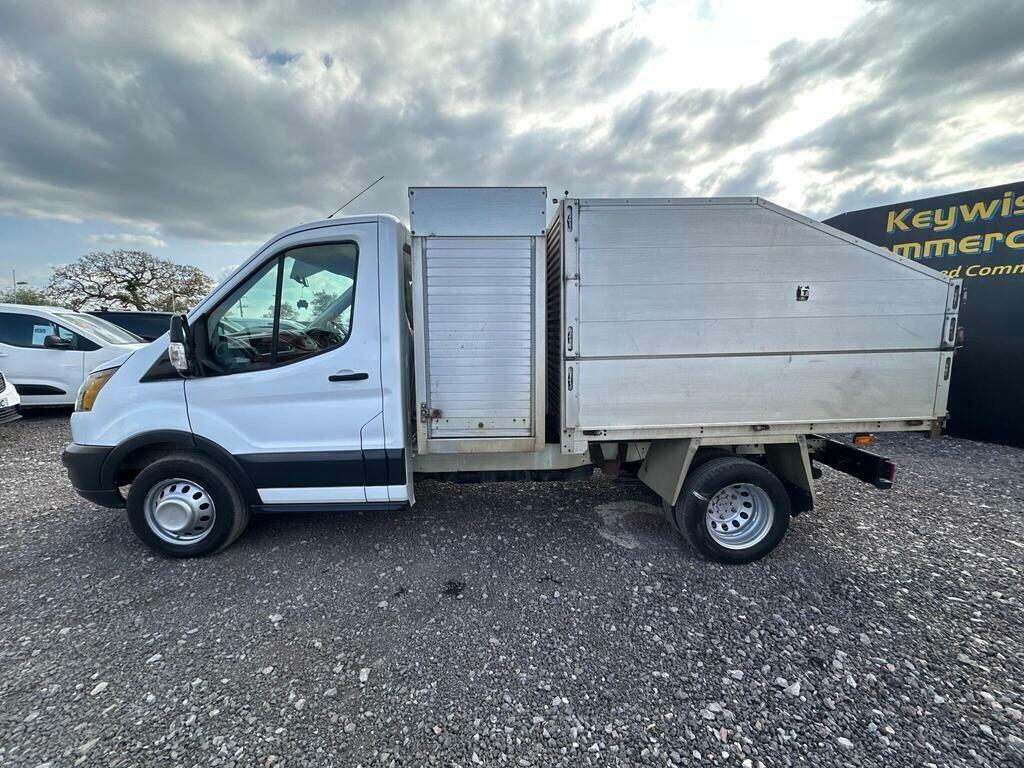 Ford Transit Custom 2.0 350 Ecoblue 1-Way Tipper Rwd YG67GJE White #4