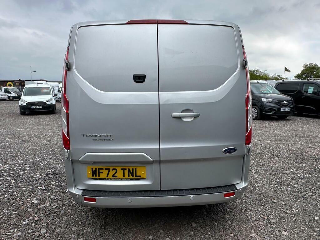 Ford Transit Custom 2.0 320 Ecoblue Limited Crew Van L1 H1 Euro 6 Ss Silver #6