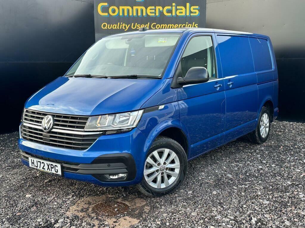 Volkswagen Transporter 2.0 Tdi T28 Highline Dsg Fwd Swb Euro 6 Ss Blue #2