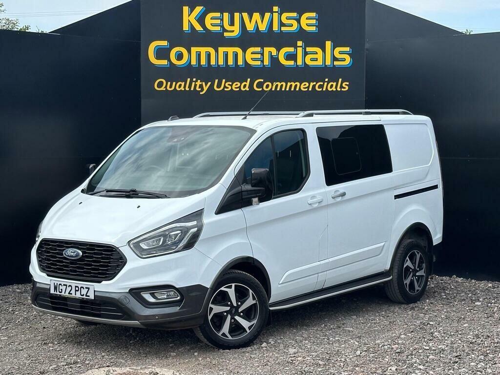 Ford Transit Custom 2.0 320 Ecoblue Active Crew Van L1 H1 Euro 6 Ss White