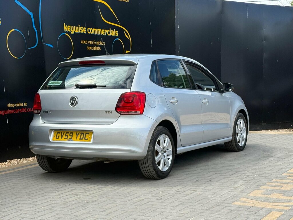 Volkswagen Polo 1.6 Tdi Se Euro 5 Silver #5