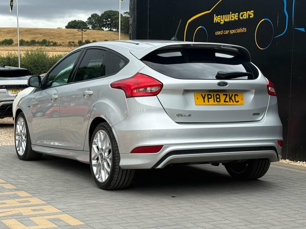 Ford Focus 1.0T Ecoboost St-line Euro 6 Ss Silver #3