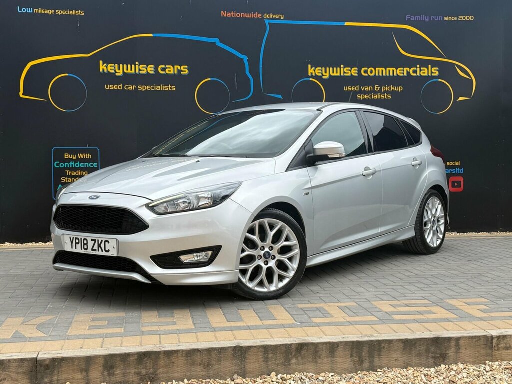 Ford Focus 1.0T Ecoboost St-line Euro 6 Ss Silver