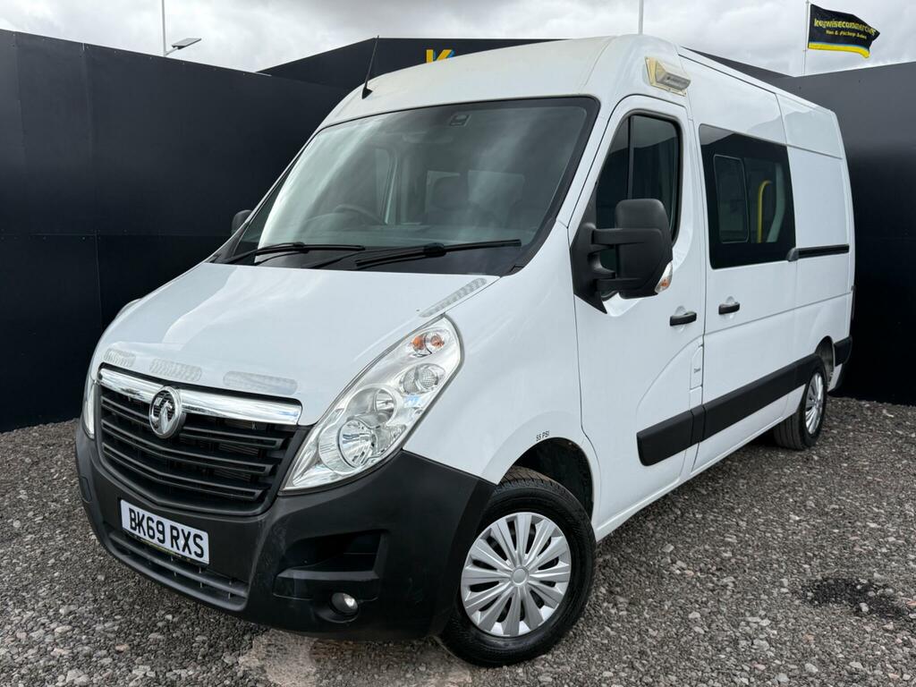 Vauxhall Movano 2.3 Cdti H2 Van 110Ps Start Stop Euro 6 White #2