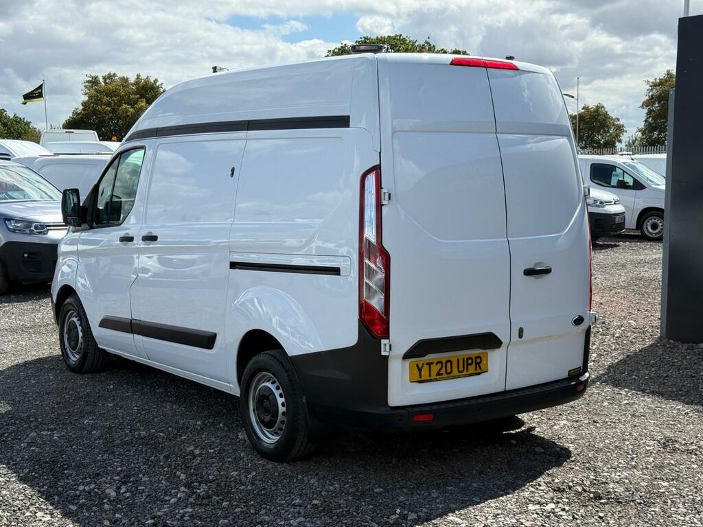 Ford Transit Custom 2.0 300 Ecoblue Leader L1 H2 Euro 6 Ss YT20UPR White #4