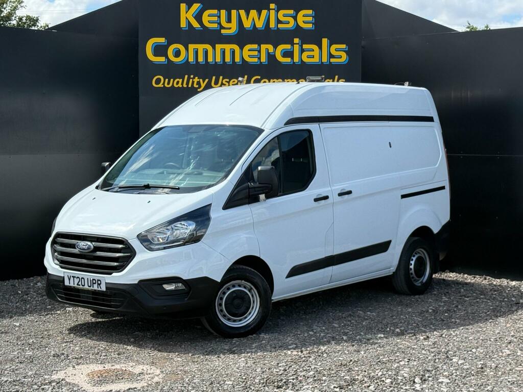 Ford Transit Custom 2.0 300 Ecoblue Leader L1 H2 Euro 6 Ss YT20UPR White