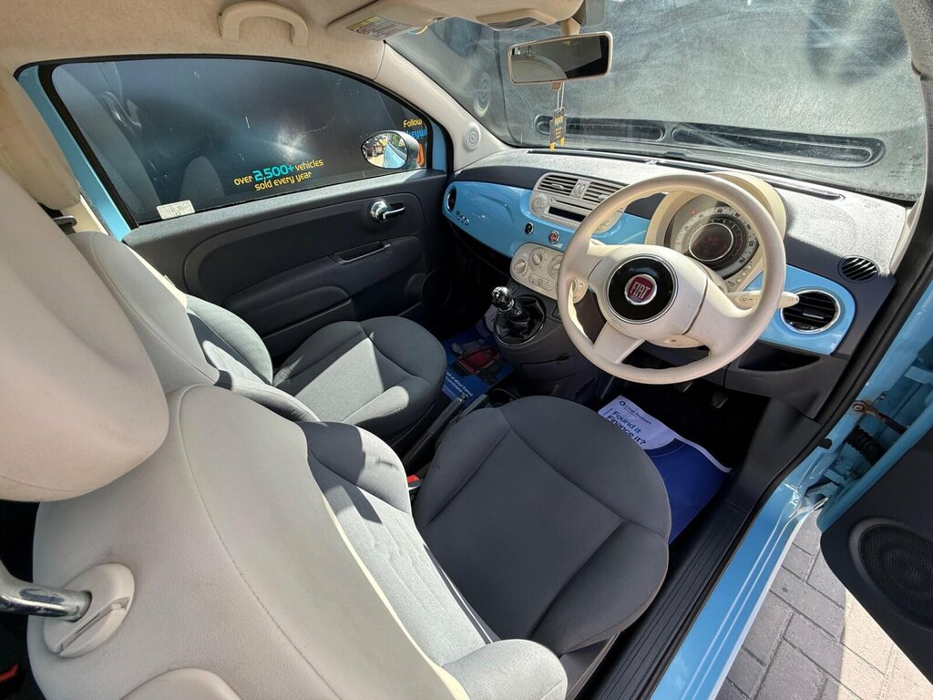 Fiat 500 0.9 Lounge 85 Bhp Pound2620.00 Of Extras White #14