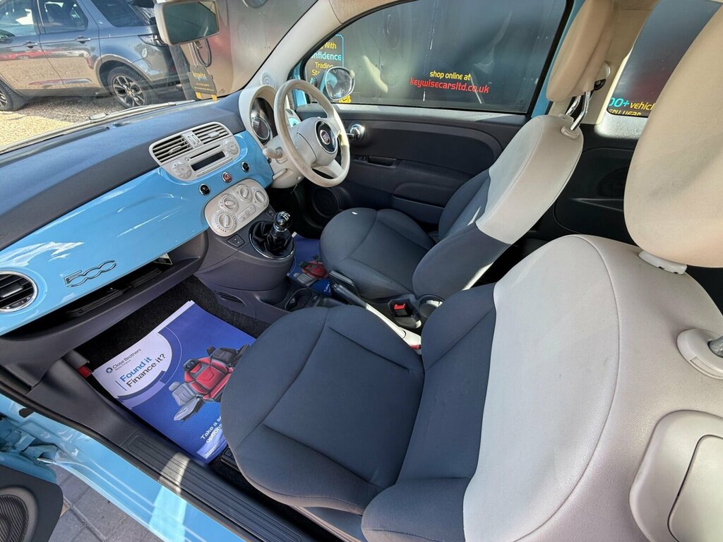 Fiat 500 0.9 Lounge 85 Bhp Pound2620.00 Of Extras White #17
