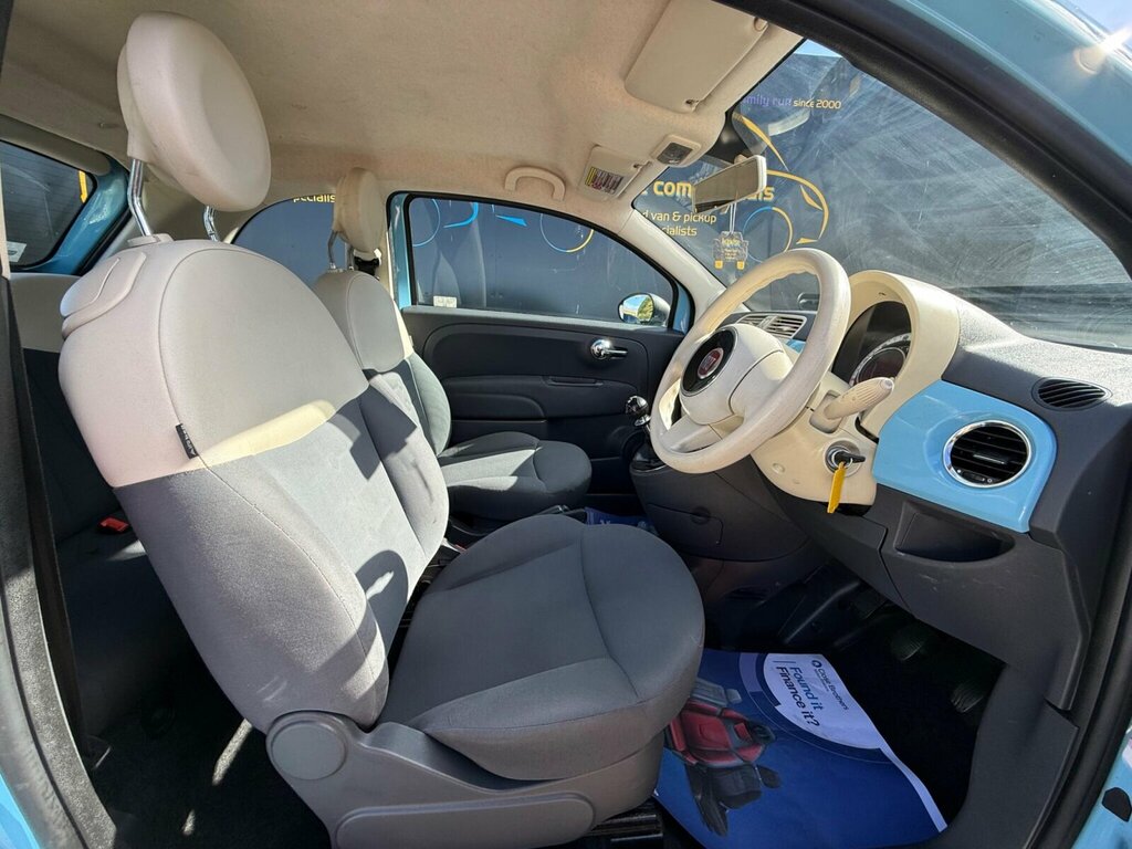Fiat 500 0.9 Lounge 85 Bhp Pound2620.00 Of Extras White #13