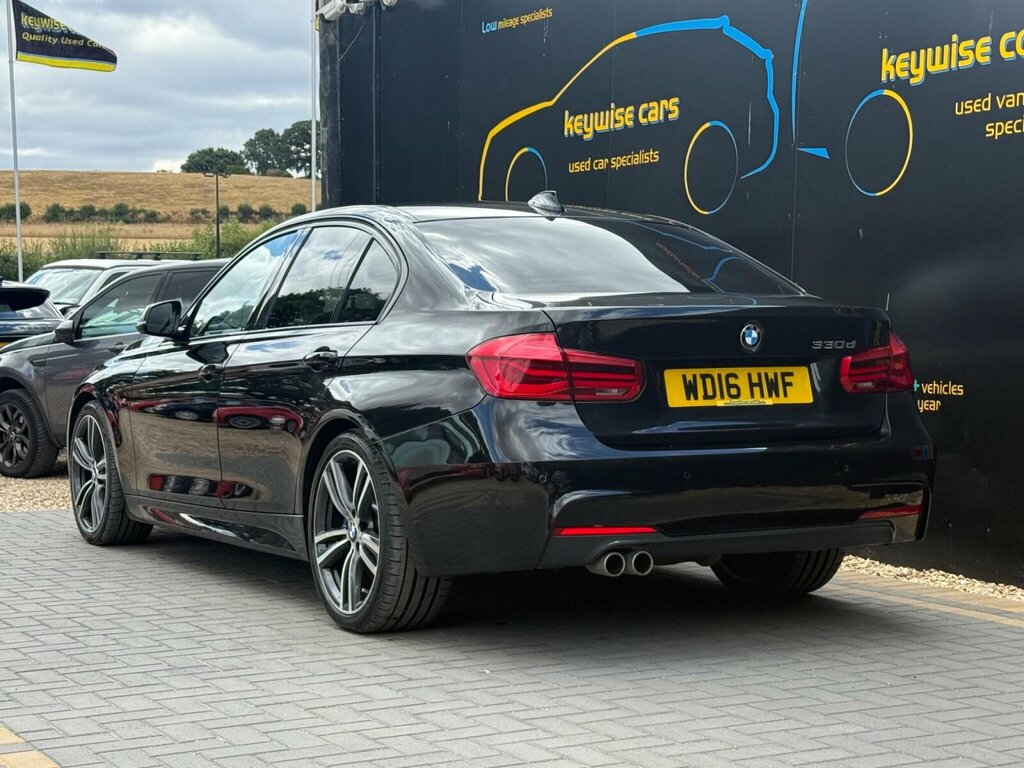 BMW 3 Series 3.0 330D M Sport Euro 6 Ss Black #3