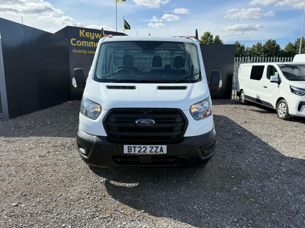 Ford Transit Custom 2.0 350 Ecoblue Leader Dropside BT22ZZA White #5