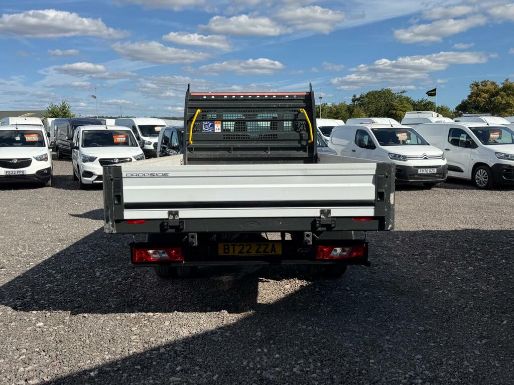 Ford Transit Custom 2.0 350 Ecoblue Leader Dropside BT22ZZA White #3