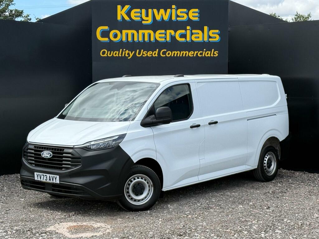 Ford Transit Custom 2.0 320 Ecoblue Leader L2 H1 Euro 6 Ss YV73AVY White