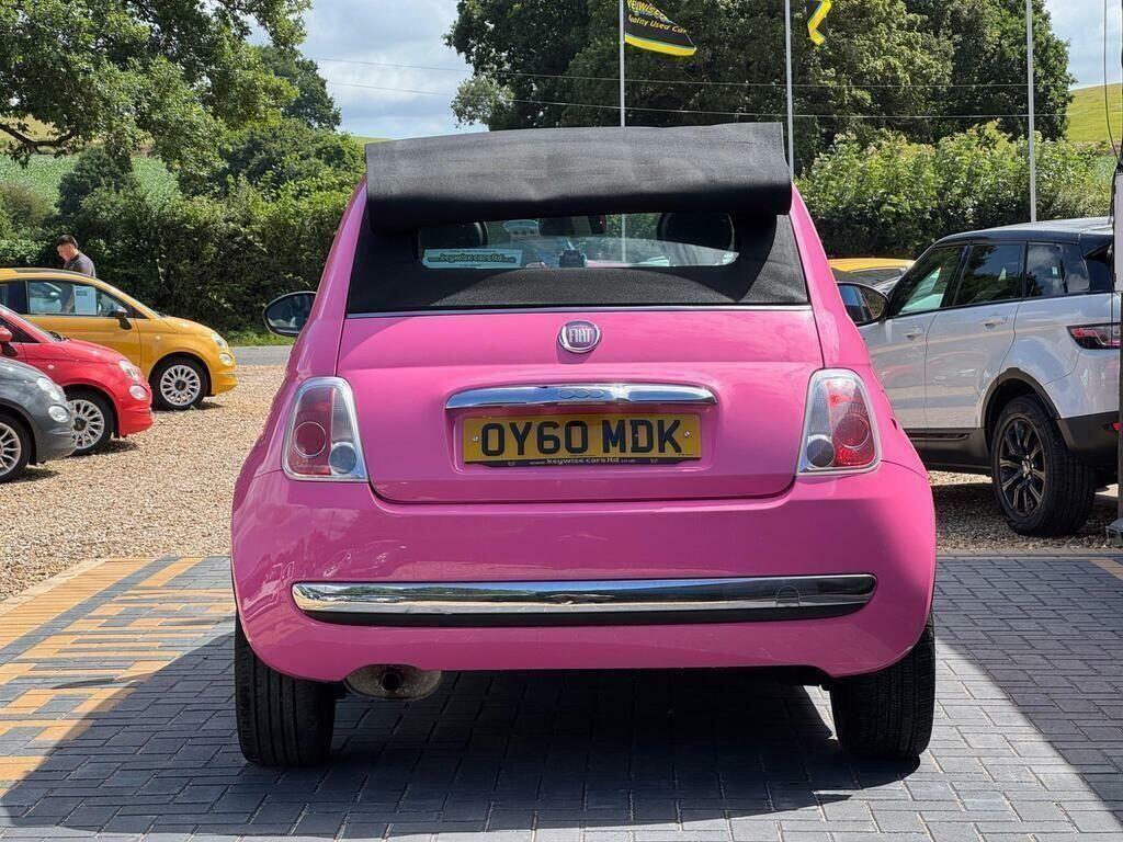 Fiat 500 1.2 Pink Convertible Euro 5 69 Pink #4