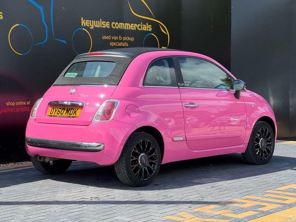 Fiat 500 1.2 Pink Convertible Euro 5 69 Pink #5