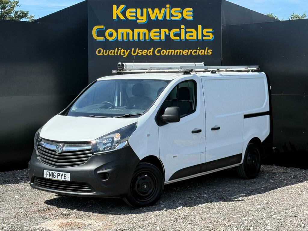 Vauxhall Vivaro 1.6 Cdti 2900 Ecoflex L1 H1 Euro 5 Ss White