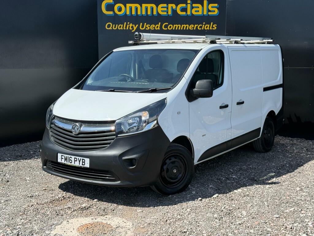 Vauxhall Vivaro 1.6 Cdti 2900 Ecoflex L1 H1 Euro 5 Ss White #2