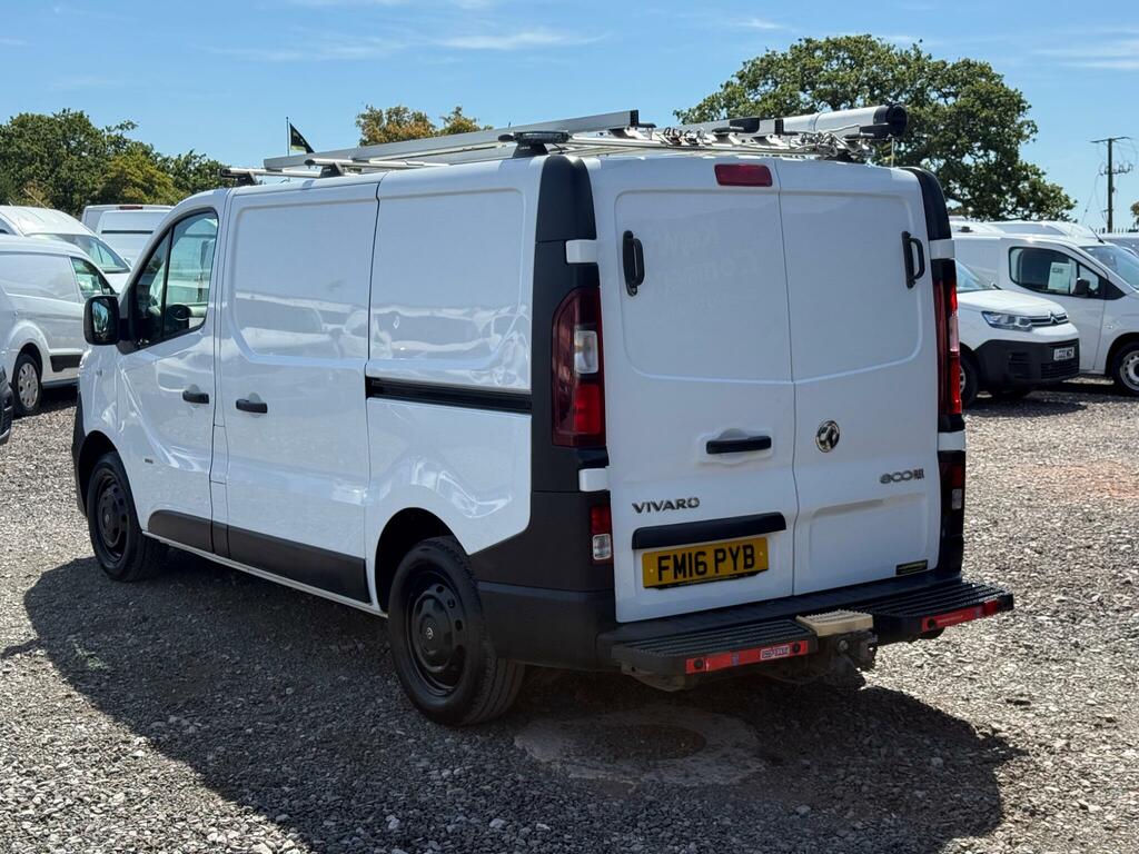 Vauxhall Vivaro 1.6 Cdti 2900 Ecoflex L1 H1 Euro 5 Ss White #4