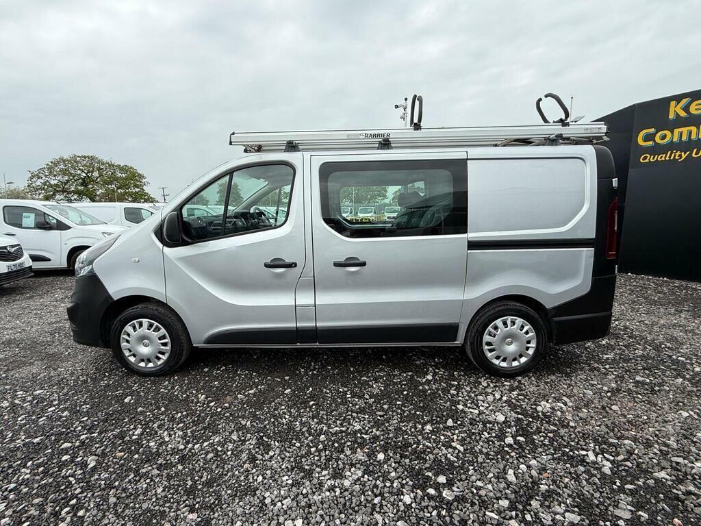 Vauxhall Vivaro 1.6 Cdti 2900 Crew Van L1 H1 Euro 6 Ss 6 S Silver #4