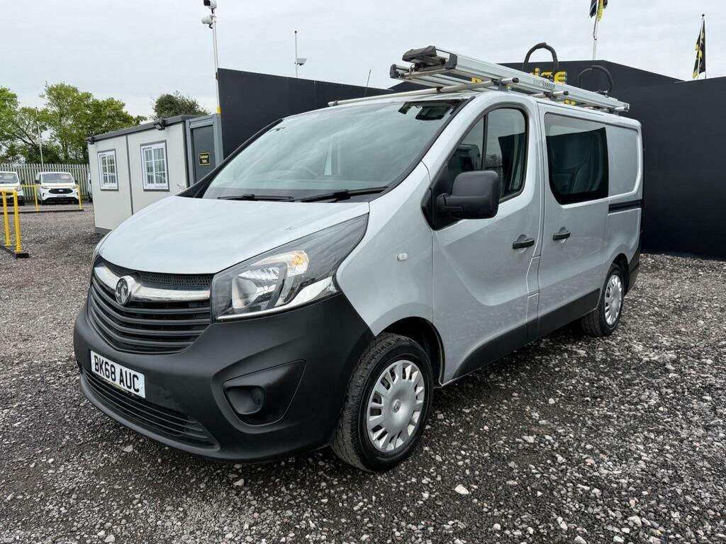 Vauxhall Vivaro 1.6 Cdti 2900 Crew Van L1 H1 Euro 6 Ss 6 S Silver #3