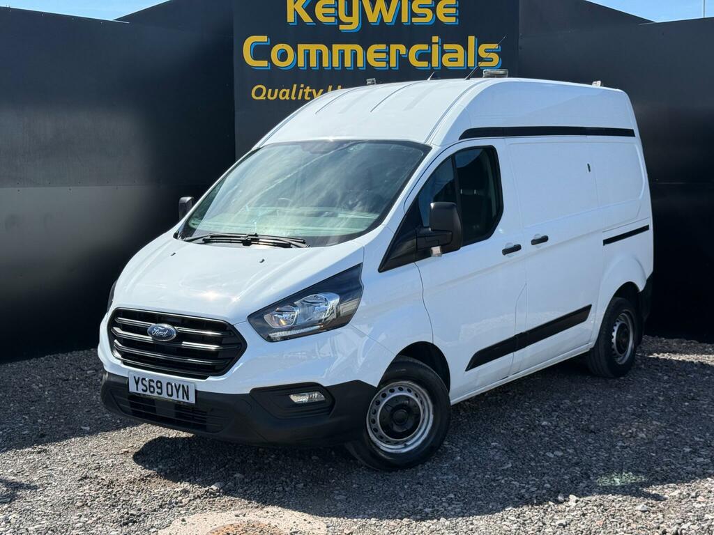 Ford Transit Custom 2.0 300 Ecoblue Leader L1 H2 Euro 6 Ss YS69OYN White #2