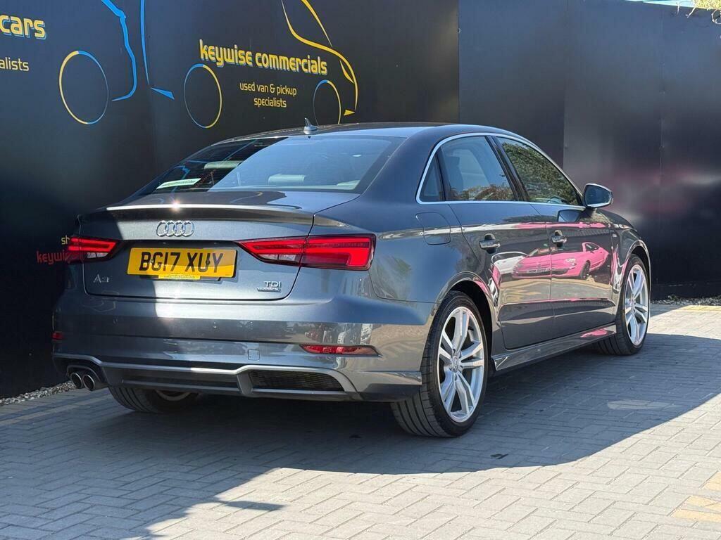 Audi A3 2.0 Tdi S Line Quattro Euro 6 Ss Grey #5