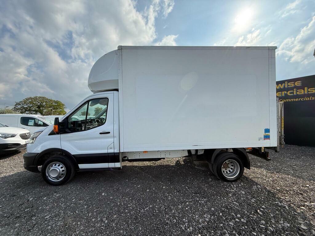 Ford Transit Custom 2.0 350 Ecoblue Leader Luton Rwd HX72PFF White #4