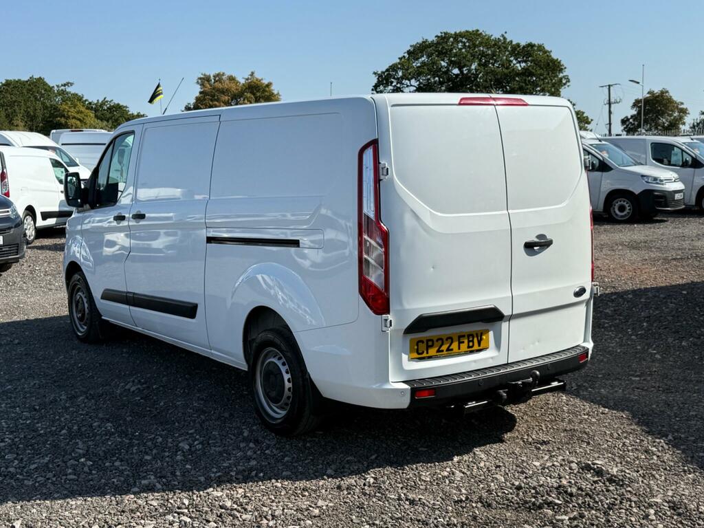 Ford Transit Custom 2.0 300 Ecoblue Trend L2 H1 Euro 6 CP22FBV White #4