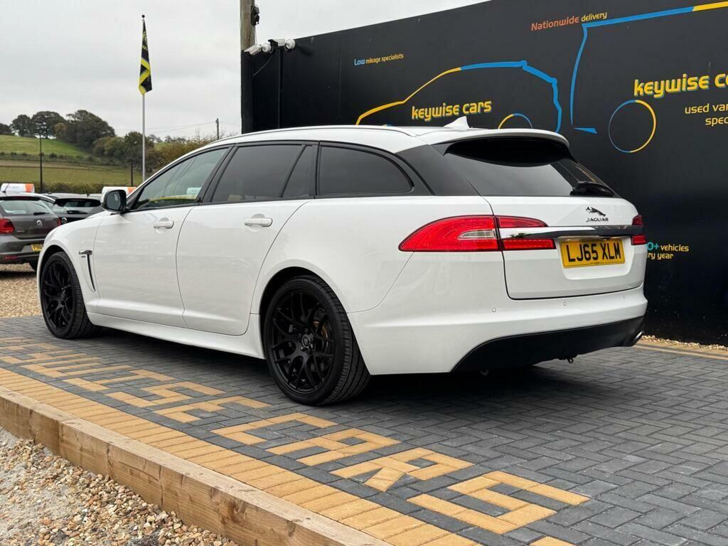 Jaguar XF 2.2D R-sport Sportbrake Euro 5 Ss White #3