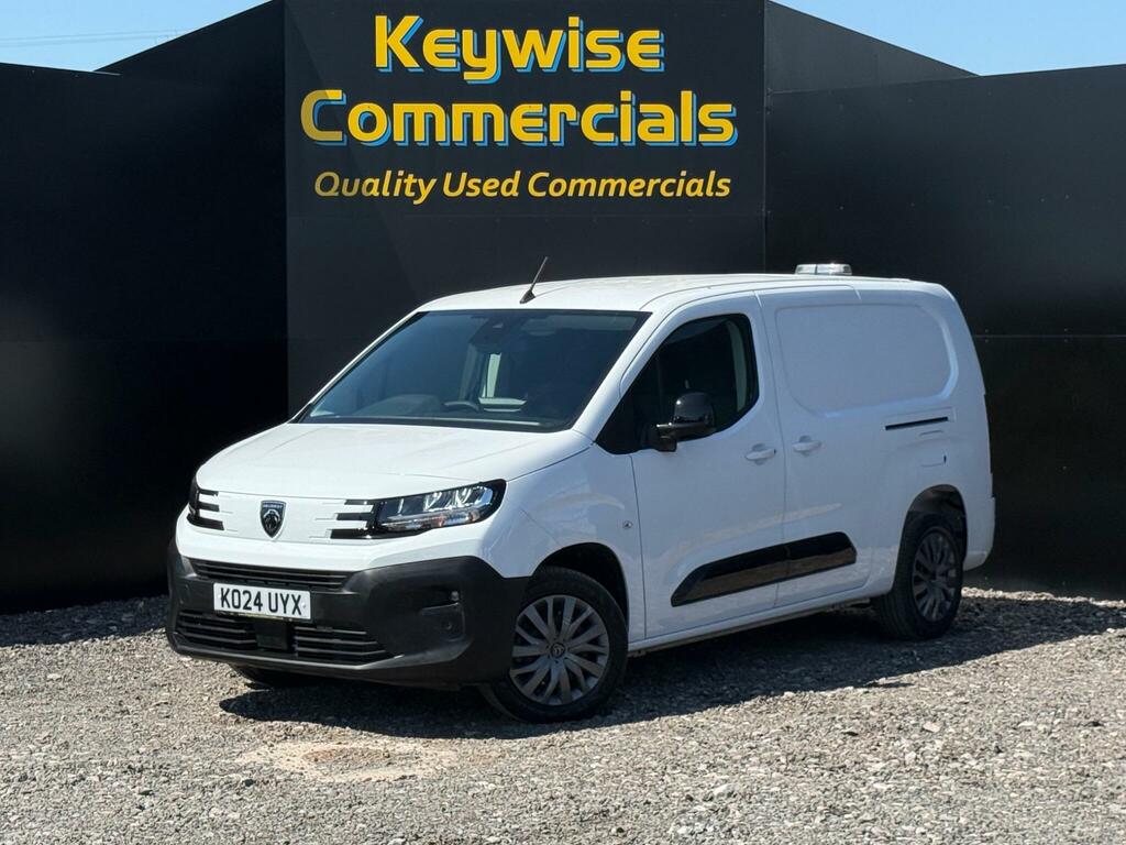 Peugeot Partner 1.5 Bluehdi 950 Asphalt Long Panel Van Lwb Euro 6 White