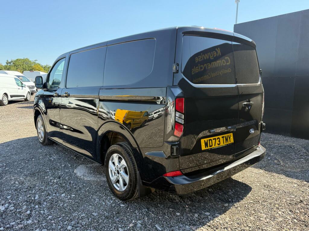 Ford Transit Custom 2.0 280 Ecoblue Limited L1 H1 Euro 6 Ss WD73TMY Black #4