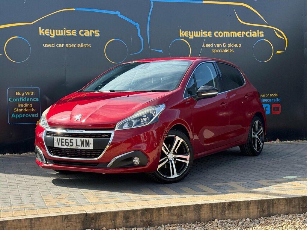 Peugeot 208 1.2 Puretech Gt Line Euro 6 Ss Red
