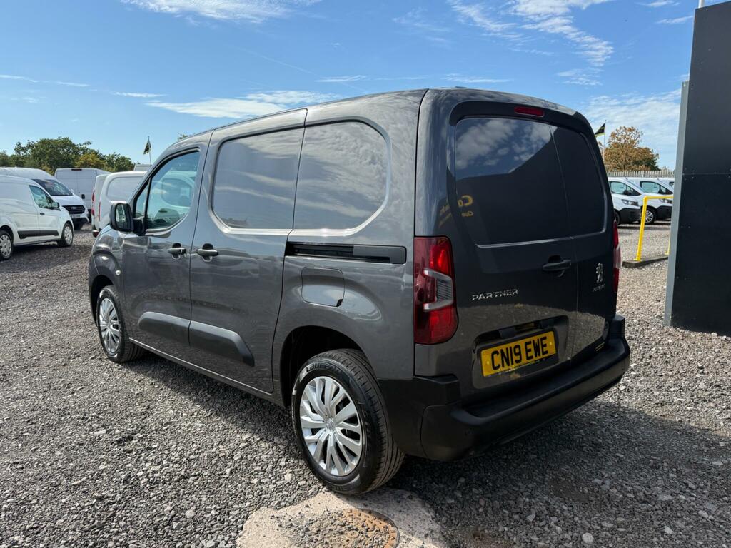 Peugeot Partner 1.6 Bluehdi 1000 Professional Standard Panel Van S Grey #4