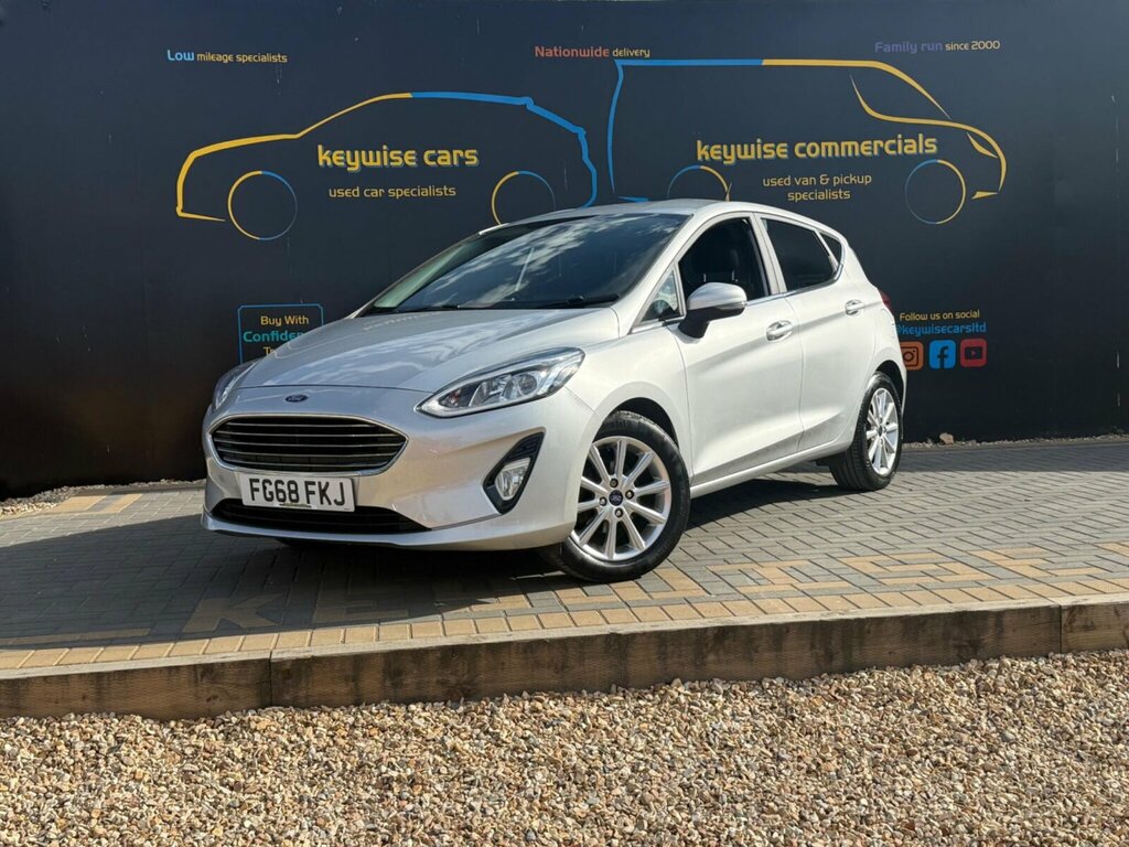 Ford Fiesta 1.5 Tdci Titanium Euro 6 Ss Silver