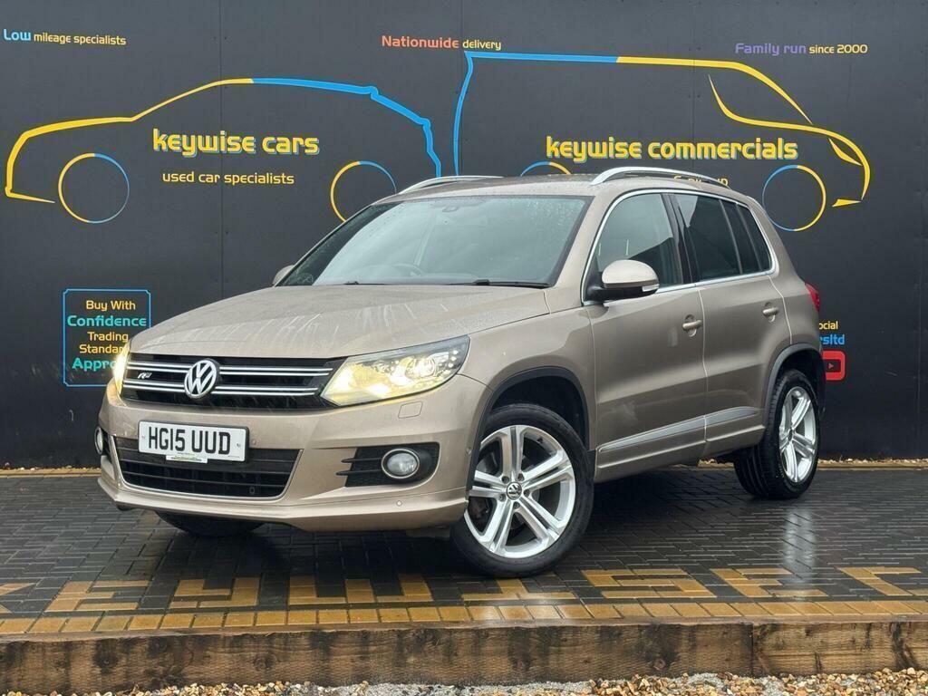 Volkswagen Tiguan 2.0 Tdi Bluemotion Tech R-line Dsg 4Wd Euro 5 Ss Beige