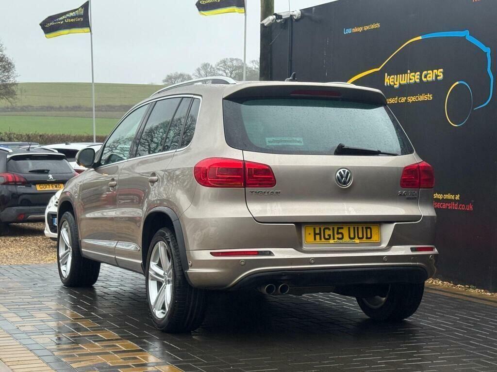 Volkswagen Tiguan 2.0 Tdi Bluemotion Tech R-line Dsg 4Wd Euro 5 Ss Beige #3