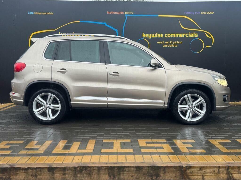 Volkswagen Tiguan 2.0 Tdi Bluemotion Tech R-line Dsg 4Wd Euro 5 Ss Beige #6