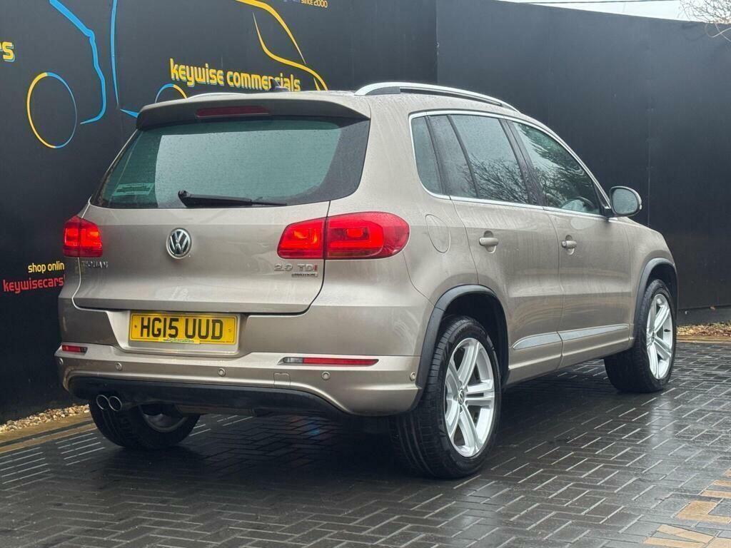 Volkswagen Tiguan 2.0 Tdi Bluemotion Tech R-line Dsg 4Wd Euro 5 Ss Beige #5