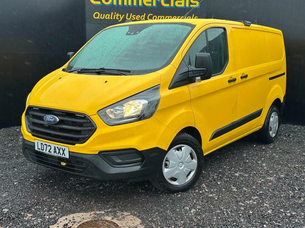 Ford Transit Custom 2.0 340 Ecoblue Leader L1 H1 Euro 6 Ss LD72AXX Yellow #2