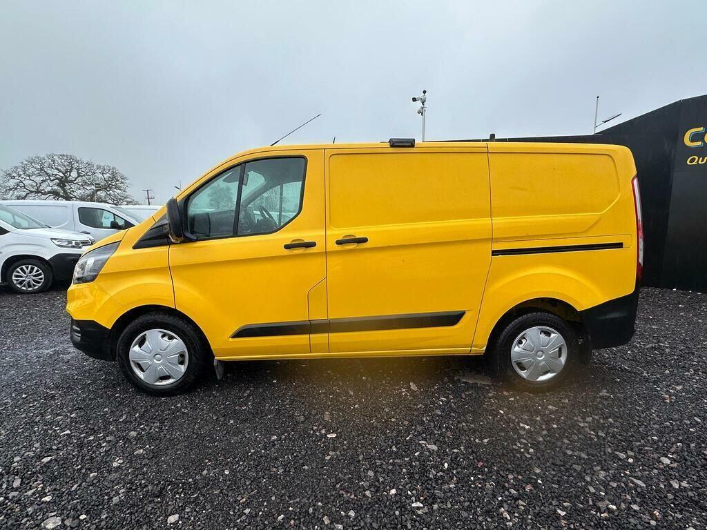 Ford Transit Custom 2.0 340 Ecoblue Leader L1 H1 Euro 6 Ss LD72AXX Yellow #4